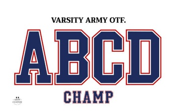 Designing with Varsity Army Font in Sports Projects