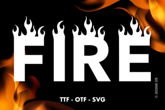 Fire Fonts: Creative Designs for Your Web Projects