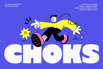 Choks Font: a Designer's Creative Toolkit