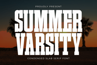 The Summer Varsity Font Design & Download Guide
